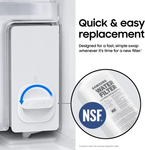 Miniatura 4 de Filtro de agua para refrigerador DA97-17376B (1 unidad) de Samsung
