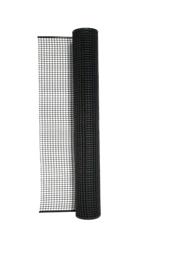 Miniatura 12 de KidKusion Protector de cubierta resistente, negro, 30 pies de largo x 3 pies de alto, fabricado en Estados Unidos; red de seguridad para balcón