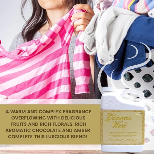 Miniatura 2 de Worldwide Nutrition Paquete Compatible con Tyler Glamorous Wash Diva Detergente Líquido para la Ropa - Lavable a Mano y a Máquina Detergente