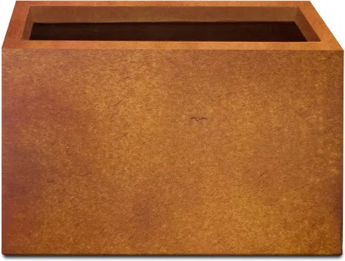 Miniatura 16 de Kante Macetero rectangular de hormigón de 23.2 pulgadas de largo, macetas grandes para interiores y exteriores con orificio de drenaje y tapón