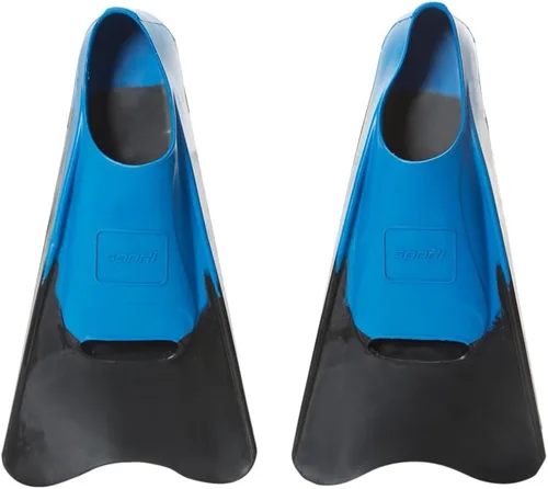 Miniatura 12 de Sporti Aletas de natación cortas para adultos y niños para natación en piscina, aletas flotantes para natación y snorkel, aletas de natación