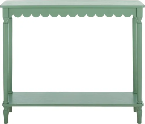 Miniatura 11 de SAFAVIEH Home Collection Haven French Country Farmhouse - Mesa consola marrón desierto para entrada, sala de estar, vestíbulo