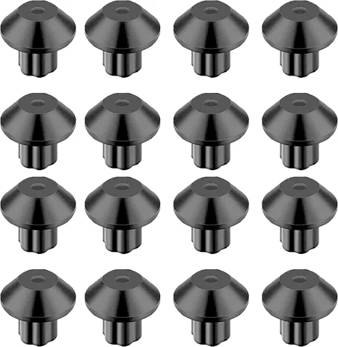 Miniatura 8 de Paquete de 16 patas de goma WB2K101 para quemador GEKenmore Hotpoint WB02K0101 247410 AP2622260 PS241358