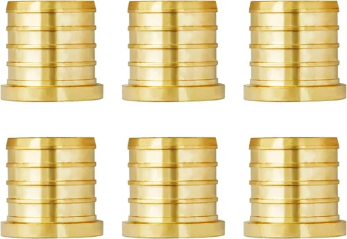 Miniatura 43 de SUNGATOR Paquete de 50 accesorios Pex de 1/2" en T, accesorios Pex de 1/2 pulgada en T, sin plomo, de latón, certificados NSF
