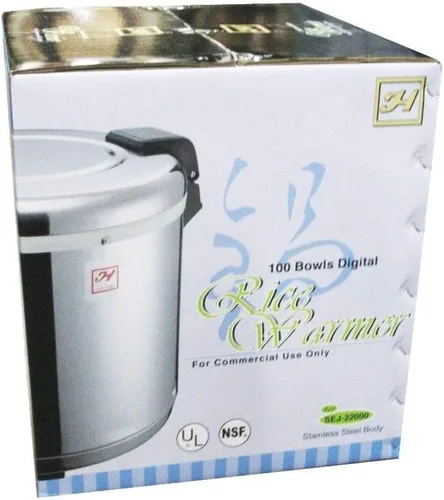 Miniatura 4 de Thunder Group SEJ22000 Calentador de arroz de acero inoxidable de 50 tazas
