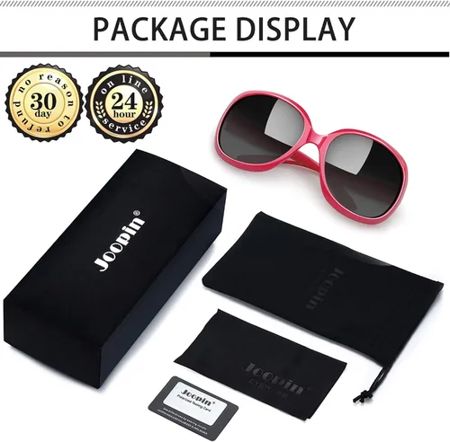Miniatura 159 de Joopin Lentes de sol de gran tamaño para mujer, polarizados, grandes, para conducción, protección UV, grandes sombras