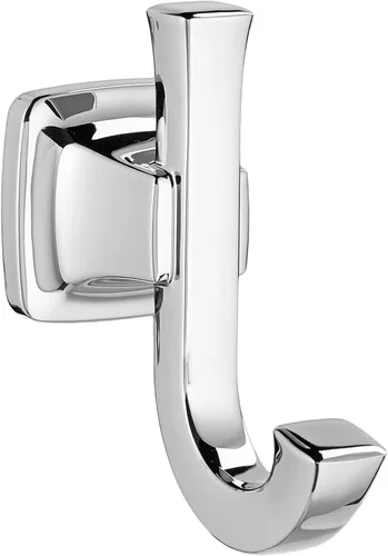 American Standard 7353210.002 Townsend - Gancho doble para bata, cromo pulido