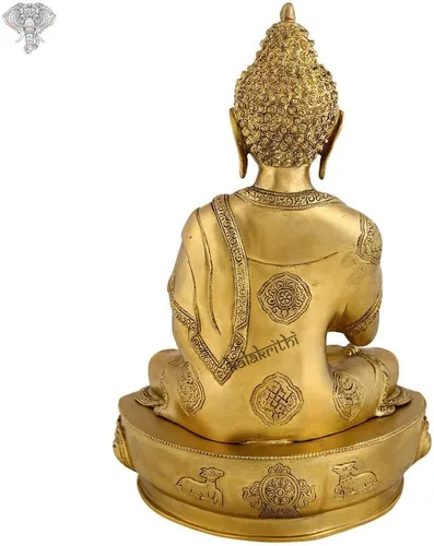 Miniatura 6 de kalakrithi Estatua de Buda – 17" Estatua de Buda – 17 inches