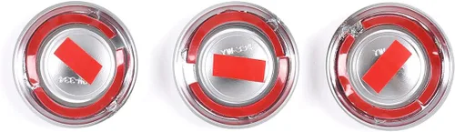 Miniatura 9 de Cubierta de plástico ABS para decoración de botón de interruptor de asiento de automóvil para Land Rover Defender 110 2020 para Defender 90