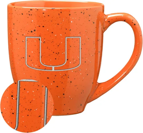 Miniatura 463 de Rico Industries NCAA Virginia Tech Hokies Maroon - Taza de café de cerámica grabada con láser, color del equipo, 16 onzas