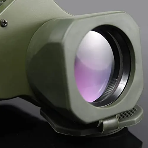 Miniatura 6 de CHUPOP Prismáticos de 50 x 50 con poca luz de visión nocturna HD de alta potencia para adultos, prismáticos verdes del ejército, prisma BAK-4, lente