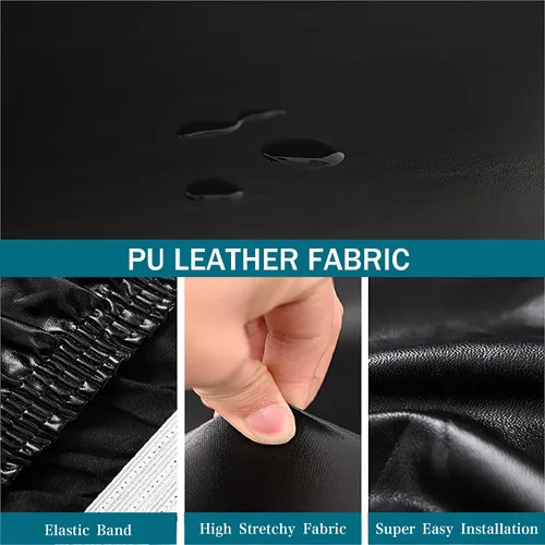 Miniatura 5 de Fundas de cojín para asiento de sofá, impermeables, fundas de cojín elásticas para sofá, protector de muebles con parte inferior elástica, fundas
