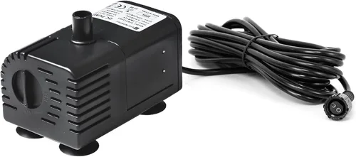 ECO-WORTHY Bomba de fuente de agua solar de 216 GPH con protección mejorada de funcionamiento en seco, bomba sumergible sin escobillas, 12V-24V CC
