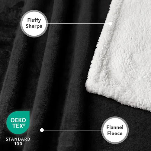 Miniatura 2 de PetAmi Manta para perros pequeños y medianos, manta de cama para mascotas, gatos, cachorros, gatitos, funda de vellón para muebles, protector