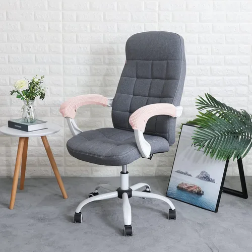 Miniatura 3 de Forcheer - Fundas elásticas para reposabrazos de silla de oficina, resistentes al agua, de Spandex y Jacquard, para sillas de oficina y computadora
