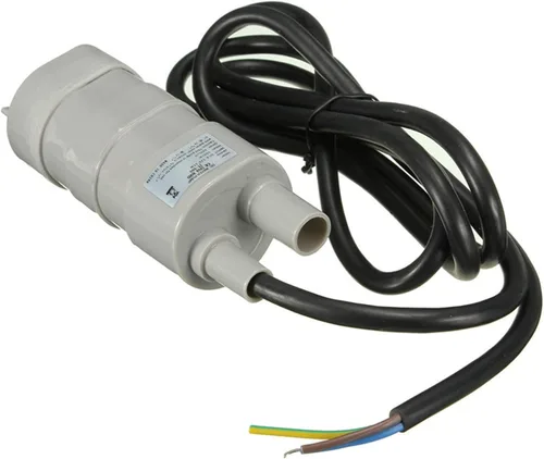 Bomba de agua de diafragma autocebante 24V Bombas sumergibles 12V DC 1.2A 5M 600L/H 6-12V para acuario solar Bomba de agua de motor micro sumergible
