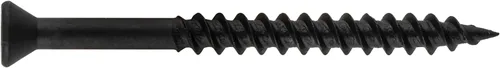 Miniatura 3 de Fas-N-Tite 190 tornillos para paneles de yeso de rosca gruesa #6 x 1-5/8 Phillips Bugle Head Sheetrock, tornillos de acero al carbono fosfato negro