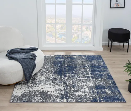 Miniatura 53 de Keen Home Design Alfombras de Pasillo - 2x8 que no desprenden pelusa, alfombra abstracta para cocina, sala de estar, dormitorio, comedor, entrada