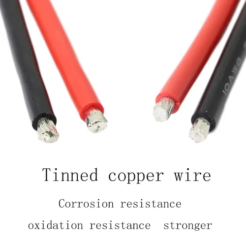 Miniatura 3 de EC5 Adaptador de cable macho, EC5 macho conector banana con 7.9 in 10 awg de silicona (paquete de 2 unidades)