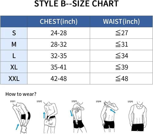 Miniatura 7 de Compression Shirts for Men Body Shaper Slimming Shirts Shapewear with Zipper