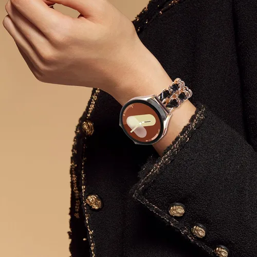 Miniatura 6 de Surace Correa compatible con Samsung Galaxy Watch 7, pulsera de mujer para Galaxy Watch 7/FE/6/5/4 de 1.575 pulgadas, 1.732 pulgadas, Galaxy Watch 6
