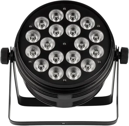 Miniatura 2 de Monoprice 18 x 10 vatios RGBW 4 en 1 LED Flat Par Luz de escenario para bandas, DJs, banquetes, bodas - Serie Stage Right