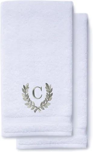 Miniatura 145 de Toallas de mano decorativas y con monograma para baño, cocina, maquillaje Regalo personalizado para boda-nupcial Toalla turca de lujo