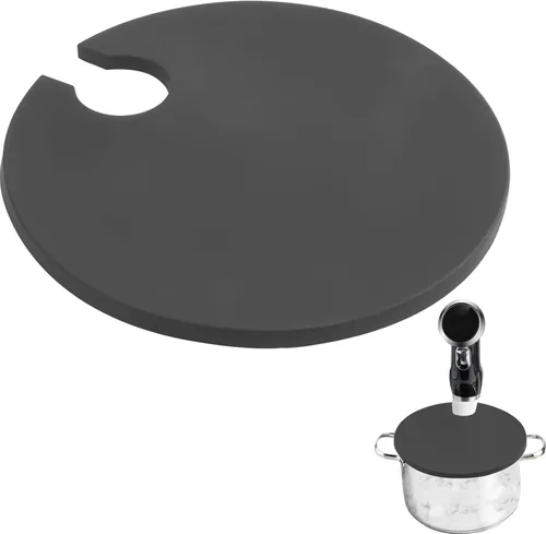 Sous Vacuum and Vide Lid Cooking Sous Vacuum and Vide Cooker Se adapta a ollas de hasta 10.5 pulgadas, evita la evaporación del agua y conserva el