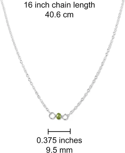 Miniatura 209 de Gargantilla de piedra natal – Regalo de cumpleaños, regalo para niña, mujer, amiga, hija, esposa, mamá, ella, joyas de piedras preciosas para uso