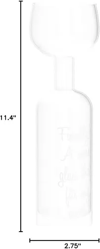 Miniatura 6 de BigMouth Inc Vaso de vino botella definitivo, con capacidad para una botella completa de 750 mililitros