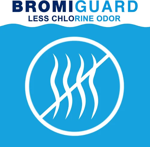 Miniatura 2 de BROMIGUARD Tabletas de Bromo de 1 Pulgada 1.8 Libras para Spa Jacuzzi Desinfectante Químico Sanitizante Tabletas de Bromo Tabletas de Bromación