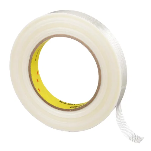 Miniatura 4 de 3M Scotch - Cinta de filamento 897, transparente, 0.472 in x 180.4 ft, 5 mil