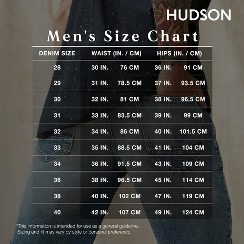 Miniatura 4 de HUDSON Men's Zack Super Skinny Jean Rp