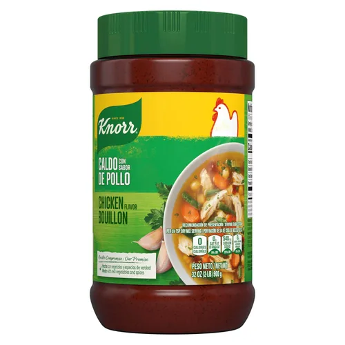 Miniatura 4 de Knorr Caldo de sabor de pollo granulado para salsas, salsas y sopas, caldo de pollo sin grasa y colesterol, 2 libras, paquete de 3