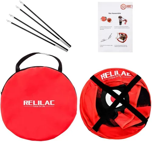Miniatura 6 de RELILAC Red desplegable de chipping para golf - accesorios de objetivo de golf para interiores y exteriores para precisión en el patio trasero