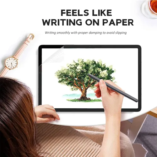 Miniatura 4 de Paquete de 2 protectores de pantalla mate para Lenovo Idea Tab (11 pulgadas) [Como escribir en papel] Película de papel PET para dibujar y escribir