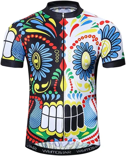 Miniatura 2 de Weimostar - Maillot de ciclismo para hombre, manga corta, con bolsillos, transpirable