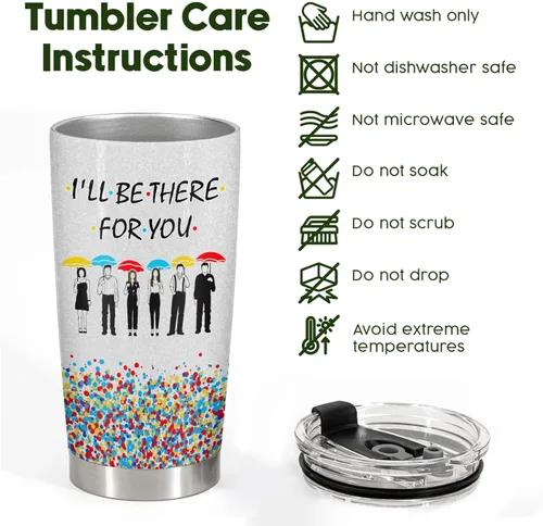 Miniatura 8 de 34HD Regalos para amigos, vaso con tapa, acero inoxidable de 20 onzas, taza de café para mejores amigos, regalos de cumpleaños para mujeres y Estaré