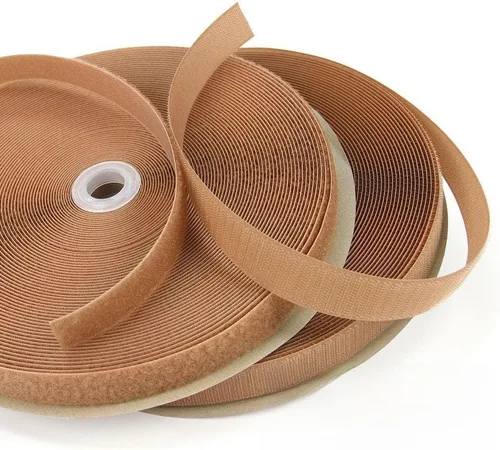 Miniatura 3 de Rollos de cinta de fijación con gancho y bucle para coser de 5/8 pulgadas de ancho, color verde césped Astro (neón)