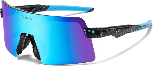 Miniatura 9 de Dos tamaños para adultos y jóvenes, lentes de sol polarizados para hombres y mujeres, para deportes al aire libre, gafas de béisbol UV400, gafas