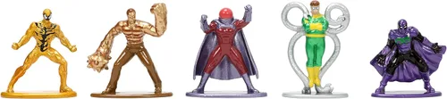 Miniatura 7 de Jada Toys Marvel Spider-Man - Juego de 18 figuras fundidas a presión de la serie 8, juguetes para niños y adultos