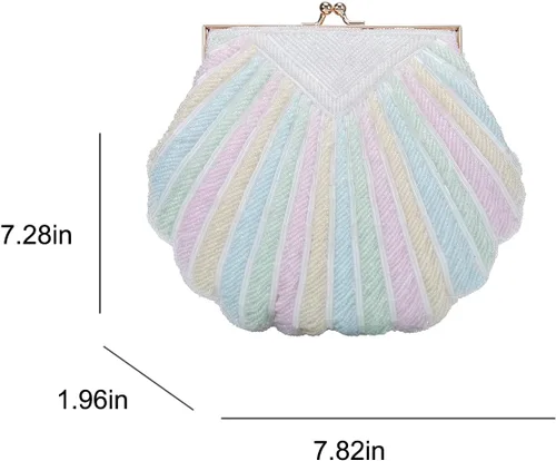 Miniatura 2 de Fawziya Pearl Clutch para Boda Noche Bolsa Formal