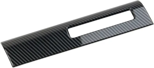 Miniatura 4 de Cubierta de Trim de Interruptor de Botón Lateral del Tablero de la Consola Central de Fibra de Carbono para Nissan Pathfinder 2022-2025