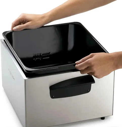 Miniatura 7 de Presto 05466 freidora de inmersión de acero inoxidable de doble cesta Pro Fry