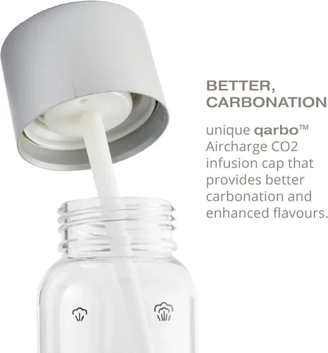Miniatura 5 de Twenty39 qarbo Classic - Máquina para hacer agua con gas, carbonatador de bebidas de soda para el hogar, dispensador de seltzer y bebidas
