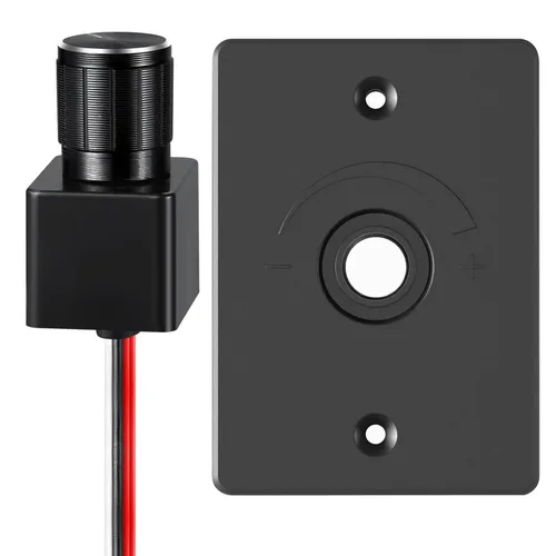 Miniatura 8 de Regulador de luz de 12 V, interruptor de atenuación LED PWM de 12 voltios para RV, barco, camión, cámper, furgoneta, remolque, tira de luces LED