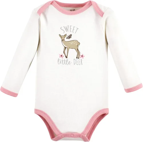 Miniatura 6 de Touched by Nature baby-girls Organic Cotton Long-sleeve Bodysuits