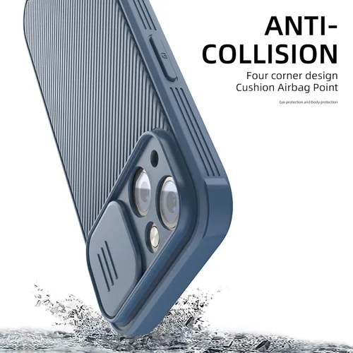 Miniatura 6 de Funda para iPhone 14 compatible con Magsafe, funda protectora de cámara iPhone 14 [compatible con carga inalámbrica] con cubierta deslizante