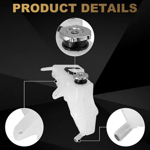 Miniatura 4 de Depósito de refrigerante Partsflow con tapa y tubo para Chrysler 300 2005-2010 para Dodge Challenger 2008 2009 2010 para Dodge Charger 2006 2007