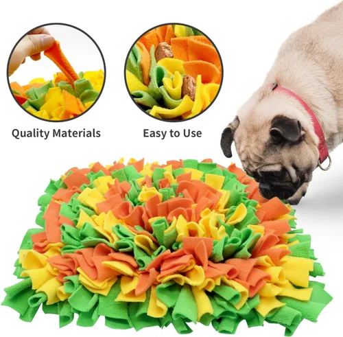 Miniatura 3 de LIVEKEY Alfombrilla de Olfato para Perros, Alfombrilla de Alimentación para Perros, Alfombrillas de Entrenamiento de Nariz para Instinto de Forrajeo